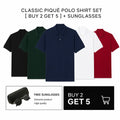 LCT KLASSISCHES PIQUÉ-POLOSHIRT SET [ 2 BEZAHLEN 5 ERHALTEN] + SONNENBRILLE